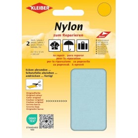 KLEIBER Pice de rparation nylon, autocollant, bleu glace