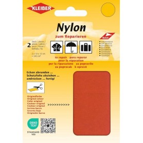 KLEIBER Pice de rparation nylon, autocollant, orange