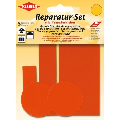 KLEIBER Set de pices pour rparation, orange fluo
