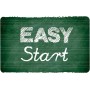 STABILO Stylo plume EASYbirdy Timber L, gaucher, bleu