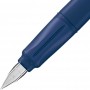 STABILO Stylo plume EASYbuddy L, gaucher, bleu acier/lime