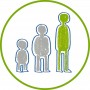 STABILO Stylo plume EASYbuddy L, gaucher, bleu acier/lime