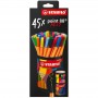 STABILO Feutre fin point 88, bote mtal ronde de 45 ARTY