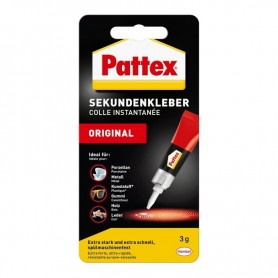 Pattex Colle liquide instantane ORIGINAL, tube de 3 g