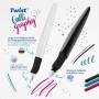 Pelikan Stylo plume de calligraphie Twist Calligraphy, blanc