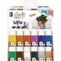Marabu Set peinture acrylique DO IT Craft Paint, 12 x 36 ml