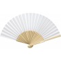 HEYDA Eventail en papier, largeur: 460 mm, blanc
