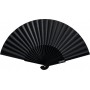HEYDA Eventail en papier, largeur: 460 mm, noir