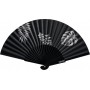 HEYDA Eventail en papier, largeur: 460 mm, noir