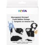 HEYDA Set tampons caoutchouc mousse \"animaux\"