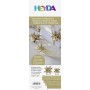 HEYDA Bande de papier plier pour mini-toiles, or