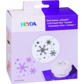 HEYDA Perforateur motif \"Flexi Stanzer\", cristaux