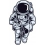 ROTH Bgelbild fr DIY-Stoffschultte, Astronaut