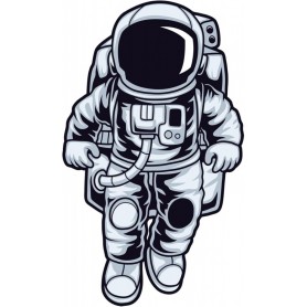ROTH Bgelbild fr DIY-Stoffschultte, Astronaut