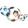 ROTH Bgelbild fr DIY-Stoffschultte, Fuáball
