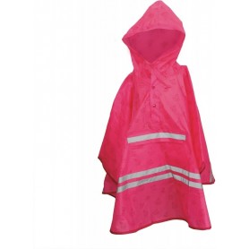 ROTH Poncho de pluie enfants ReflActions \"Diamant\", rose