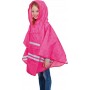 ROTH Poncho de pluie enfants ReflActions \"Diamant\", rose