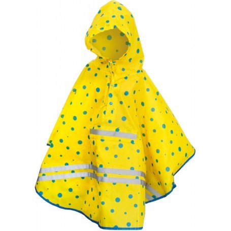 ROTH Poncho de pluie enfants ReflActions \"Roar\", jaune/bleu
