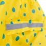 ROTH Poncho de pluie enfants ReflActions \"Roar\", jaune/bleu