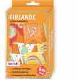 ROTH Partygirlande \"Einschulung\", mit Glitzereffekt, 3,0 m