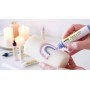 KREUL Candle Pen \"Hello Baby\", set de 6
