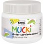 KREUL Colle serviettes pour enfants \"MUCKI\", 150 ml