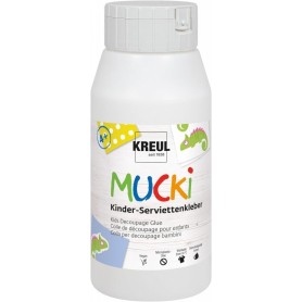 KREUL Colle serviettes pour enfants \"MUCKI\", 750 ml