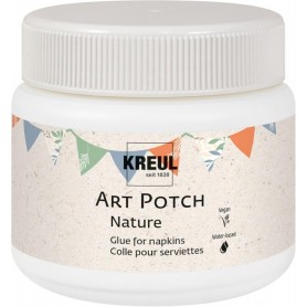 KREUL Colle & vernis pour serviettes ART POTCH Nature 150 ml