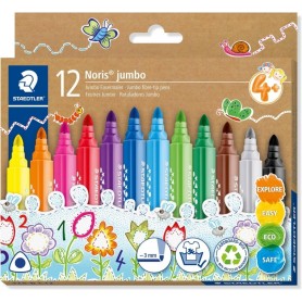 STAEDTLER Feutre Noris jumbo, tui carton de 12