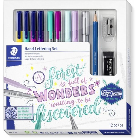 STAEDTLER Kit de calligraphie, 12 pices