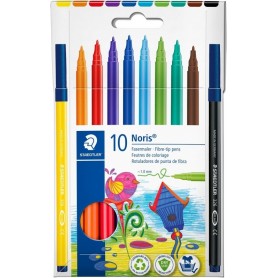 STAEDTLER Feutre Noris, tui carton de 10
