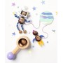 folia Kit de perage de marrons, en bois, 103 pices