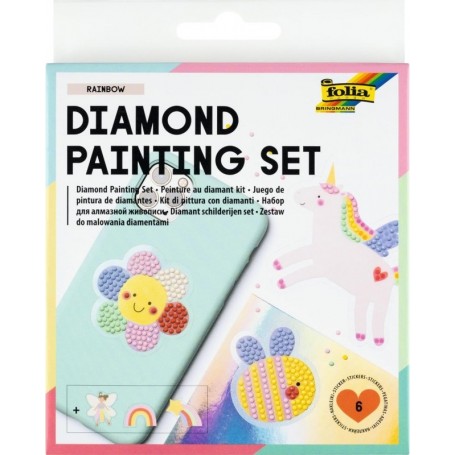 folia Set de diamond painting RAINBOW