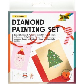 folia Set de diamond painting CHRISTMAS