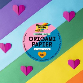 folia Feuille de papier pour origami PREMIUM BASIC