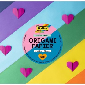 folia Feuille de papier pour origami PREMIUM BASIC