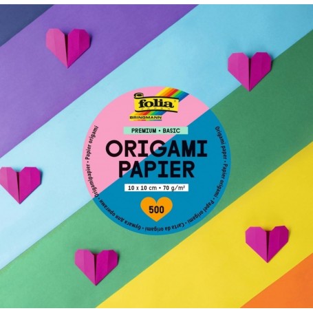 folia Feuille de papier pour origami PREMIUM BASIC