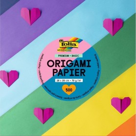 folia Feuille de papier pour origami PREMIUM BASIC
