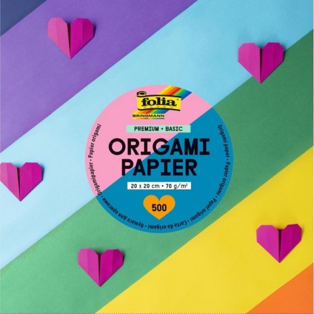 folia Feuille de papier pour origami PREMIUM BASIC