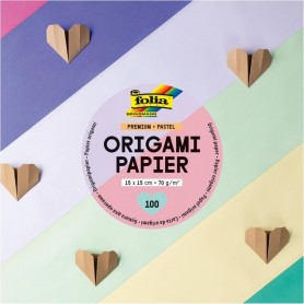 folia Feuille de papier pour origami PREMIUM PASTEL