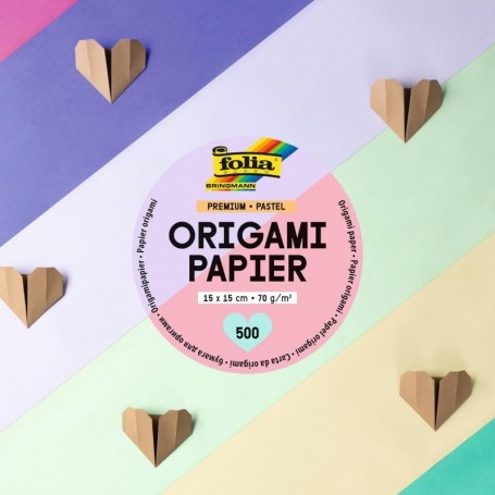 folia Feuille de papier pour origami PREMIUM PASTEL