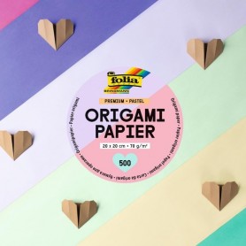 folia Feuille de papier pour origami PREMIUM PASTEL