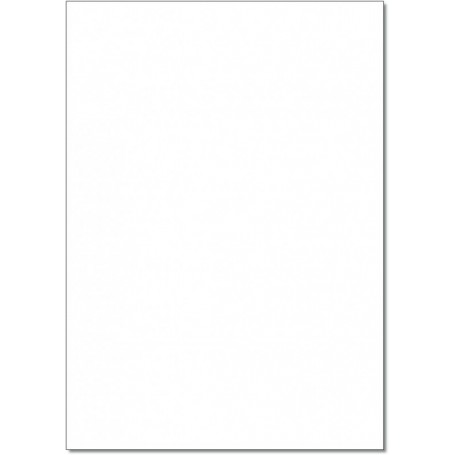 folia Carton de couleur, (L)500 x (H)700mm, 220 g/m2, blanc