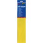 folia Papier crpon en couches, 500 mm x 2,5 m, jaune