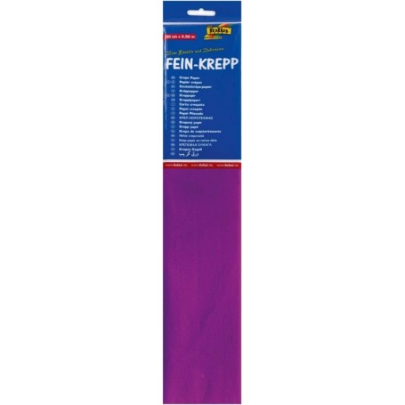 folia Papier crpon en couches, 500 mm x 2,5 m, primevire