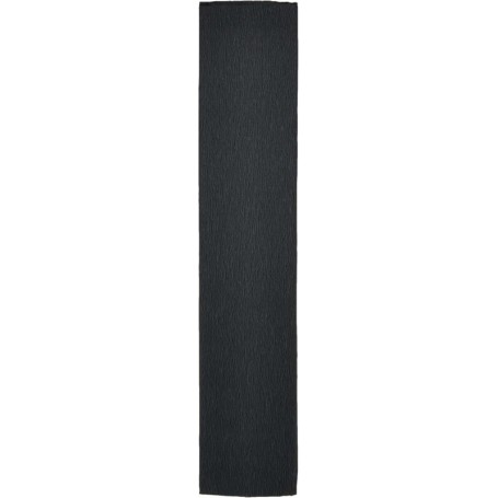 folia Papier crpon en couches, 500 mm x 2,5 m, noir