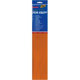 folia Papier crpon en couches, 500mmx2,5m, orange rougetre