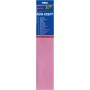 folia Papier crpon en couches, 500 mm x 2,5 m, rose ple