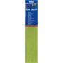 folia Papier crpon en couches, 500 mm x 2,5 m, vert blanc