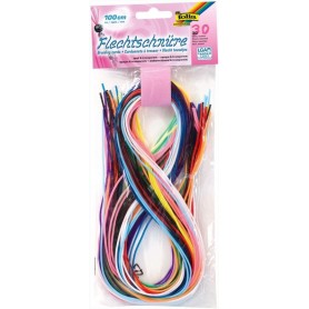 folia Fil pour scoubidou BASIC MIX, 1,8 mm x 1 m